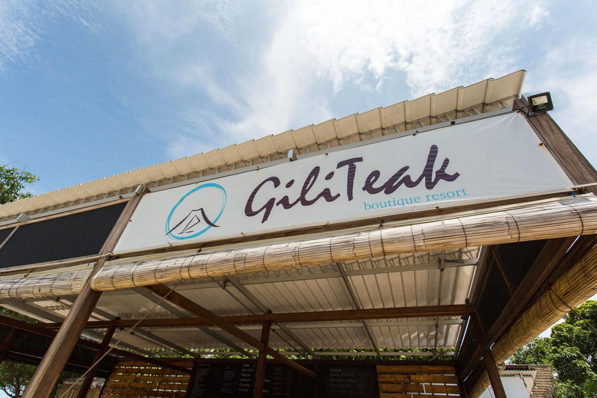 Gili Teak Beach Front Resort Gili Trawangan Esterno foto